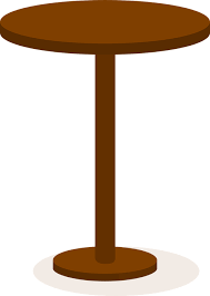 round bar table